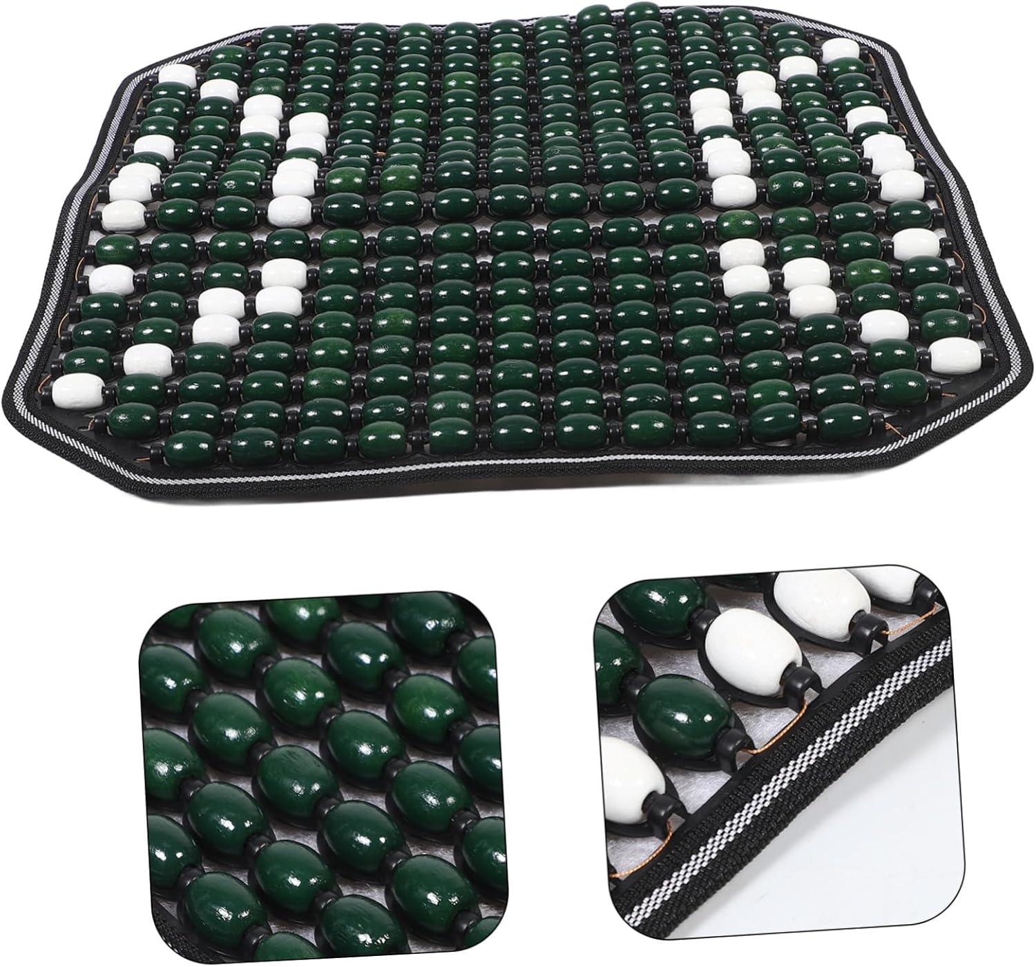 Ciieeo Bead Cushion for Car Seat Cooling Beaded Car Seat Cover for Summer Driving Breathable Beads Cushion for Long Trips image number 5