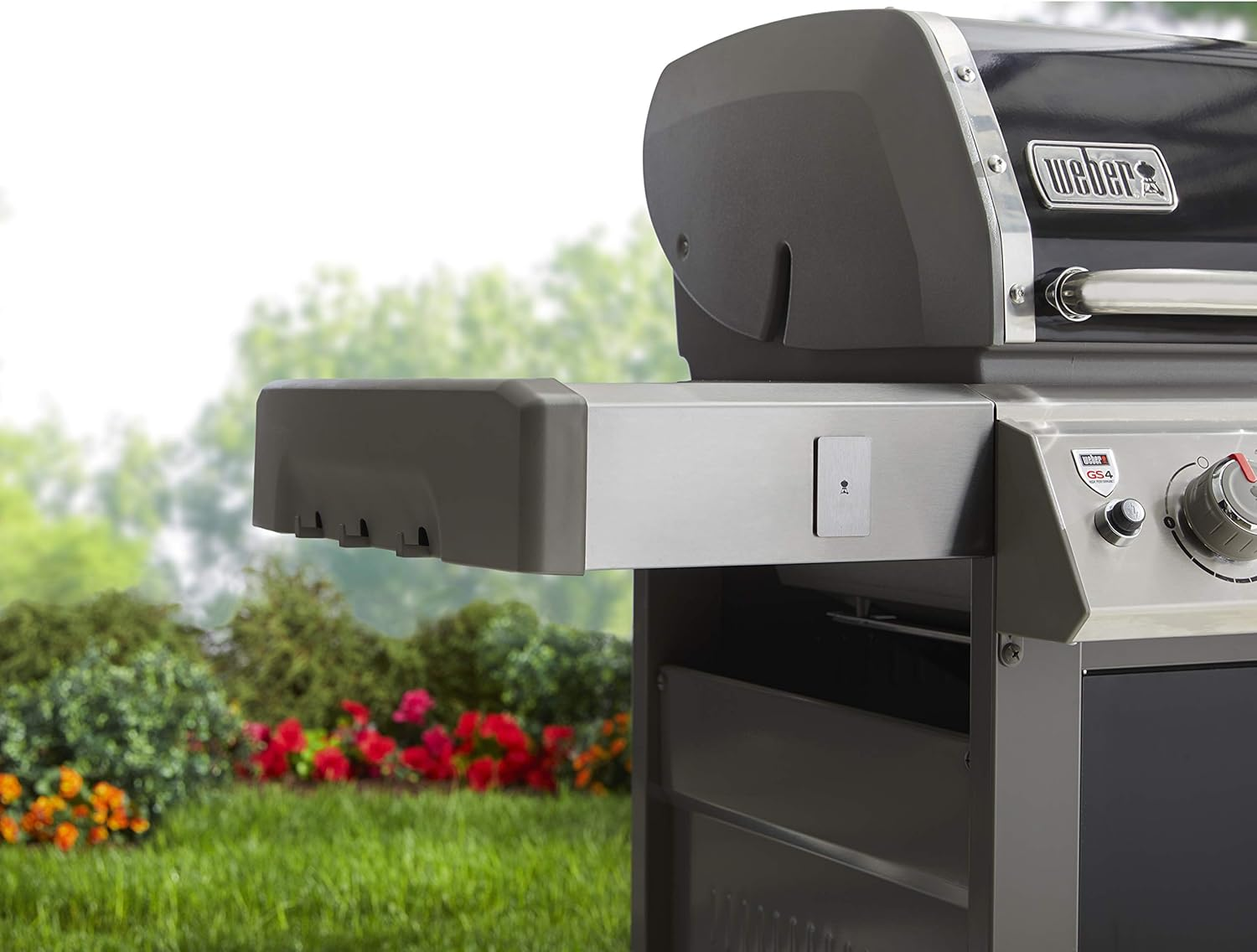 Weber Connect 6-Piece Thermometer Mounting Kit, Black image number 4