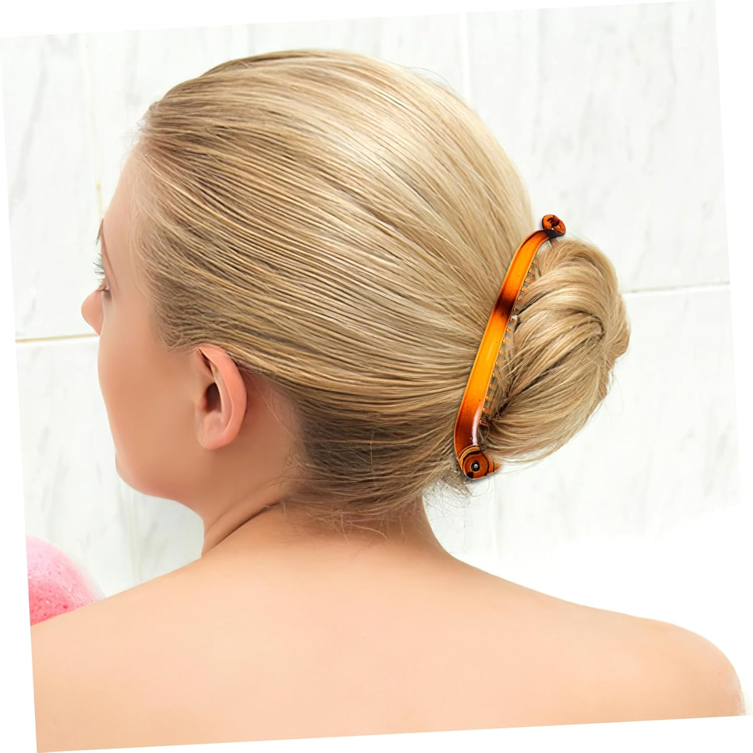 ASAKKURA 18 Pcs Banana Hair Clips Vintage Style Hair Accessories for Women Secure Hold Lightweight Clips for Ponytails Buns and Updos