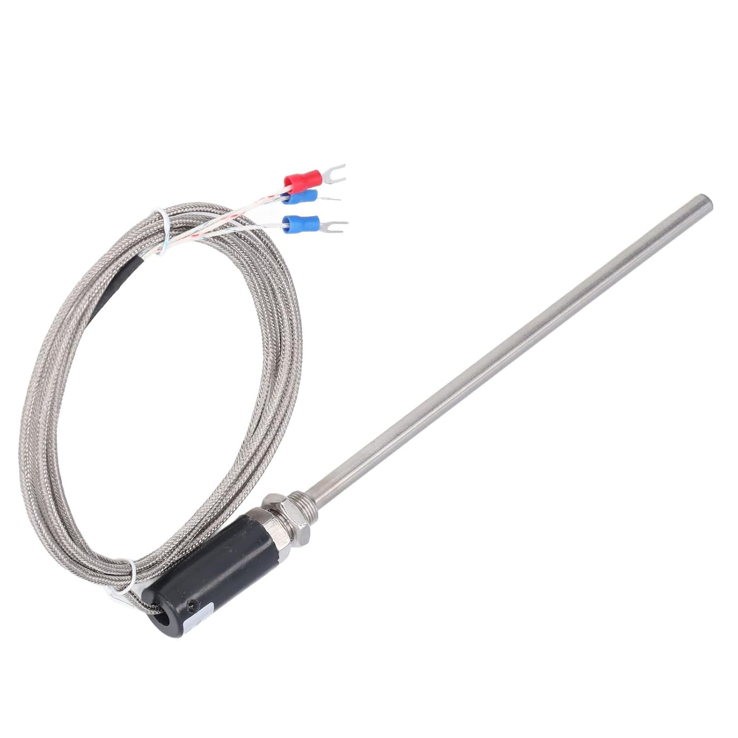 Fdit PT100 Thermocouple Probe Sensor - Flexible and Strong Temperature Transducer for Electric Power, Machinery, and Textile Fields - &radic; High Accuracy and Sensitivity image number 4