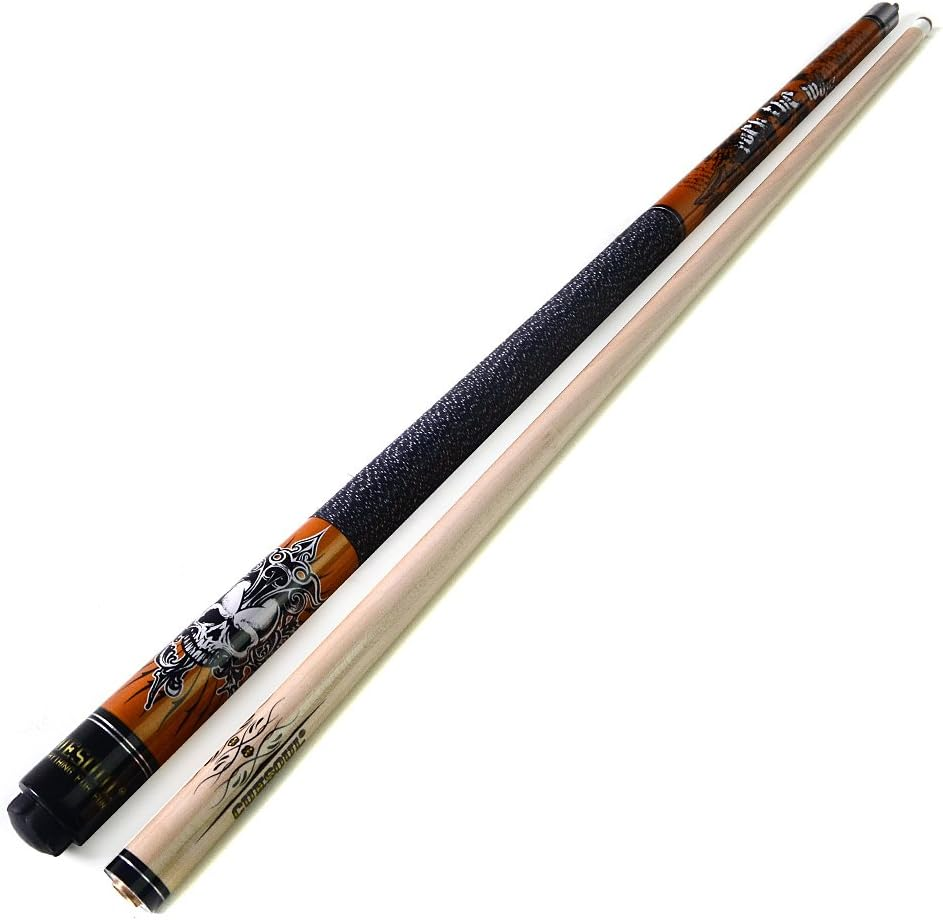 CUESOUL Rock II 58" 19Z/20Z/21Z 1/2 Maple Pool Cue Stick Kit