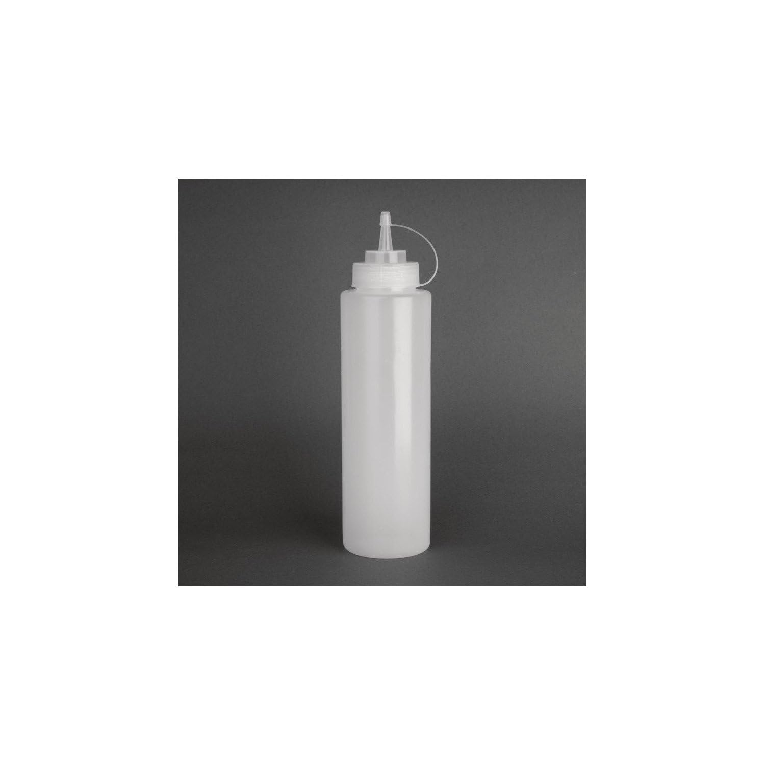 Vogue Lidded Squeeze Sauce Bottle 994 Ml Capacity, Clear image number 6