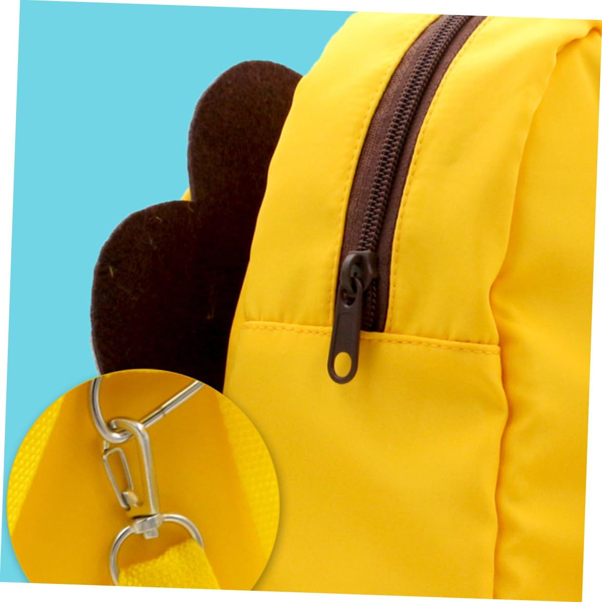 VERDANVERSE Children Cartoon Lion Backpack Kindergarten School Bag Anti-Lost Oxford Cloth Kids&rsquo; Anti-Wandering Bag for Boys and Girls Daily Use image number 6