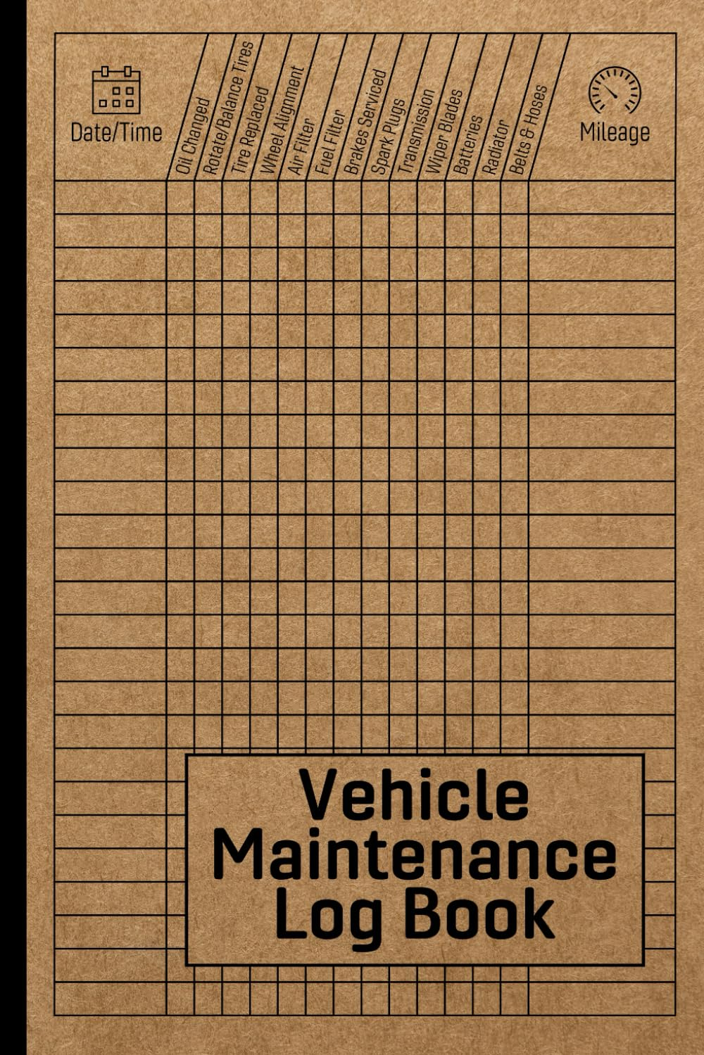 Vehicle Maintenance Log Book: Car Repair Journal / Automotive Service Record Book / Oil Change Logbook / Auto Expense Diary / Engine Autolog / Automobile, Truck or Motorcycle Owner Gift Notebook image number 1