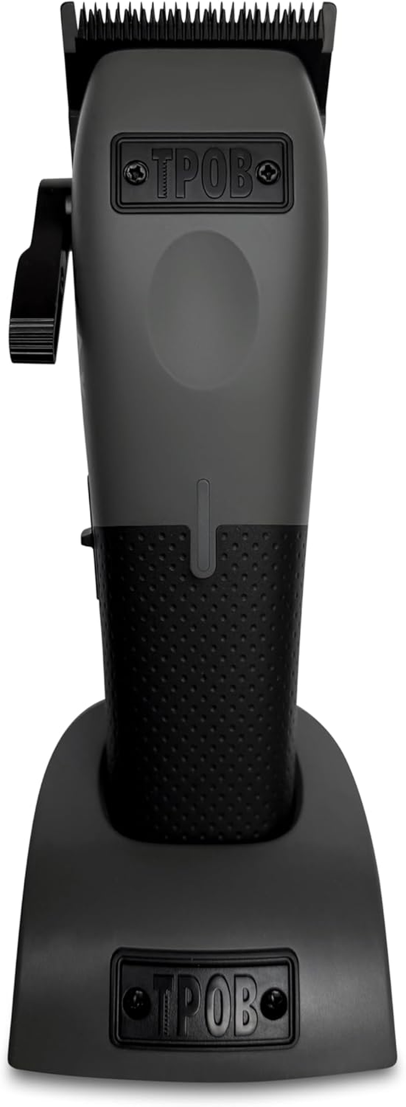 TPOB Professional Barber Hair Clipper Play Mini White for Men 7500 RPM with White Rubber Grips