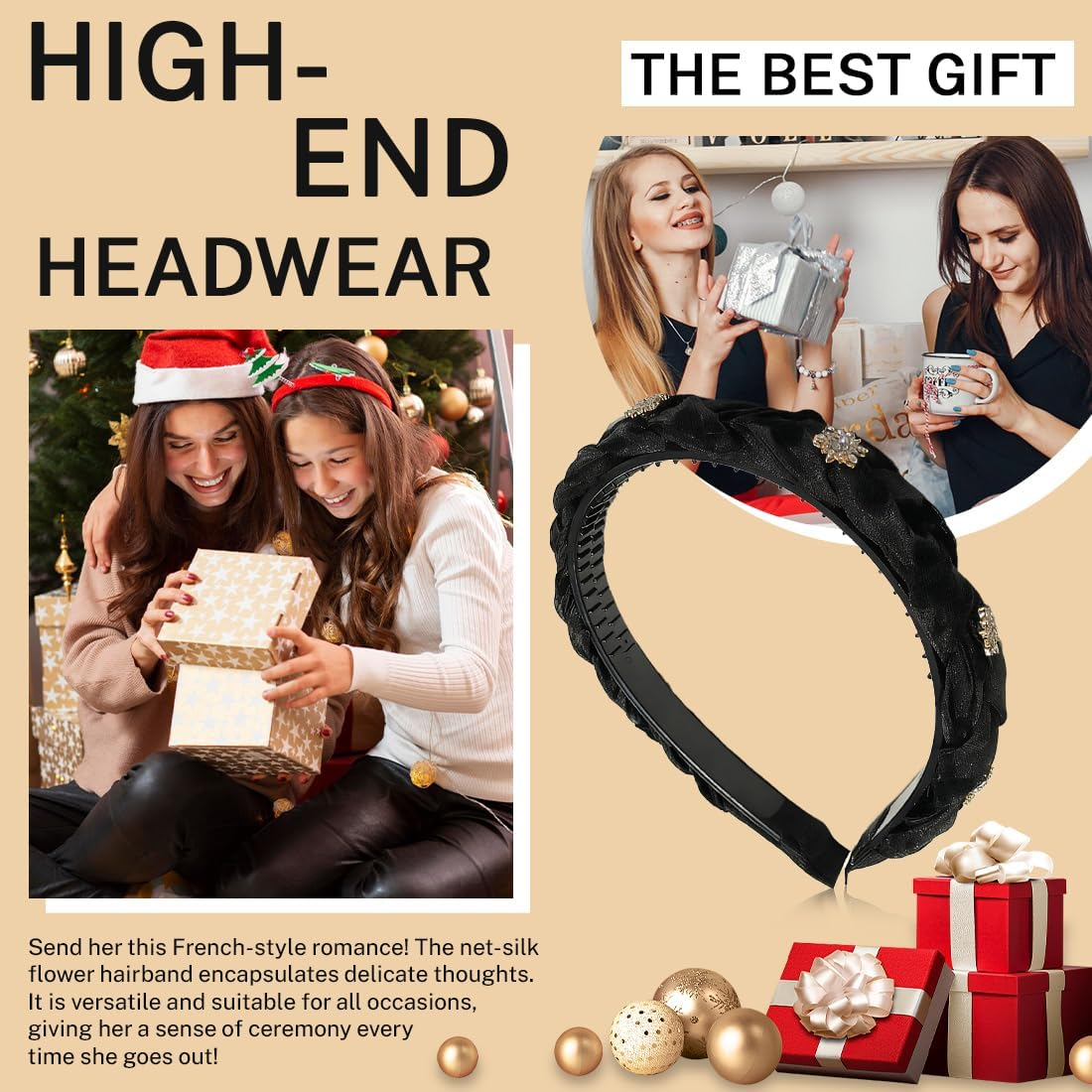 Velvet Headband Black Dirndl Headband Women'S Dirndl Jewellery Costume Jewellery Beer Festival Costume Dirndl Outfit Accessories Oktoberfest Accessories Headband Oktoberfest Women image number 4