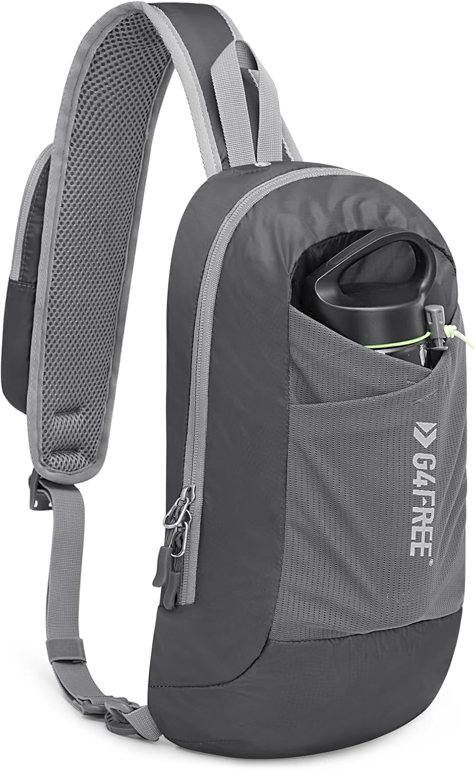 G4Free Sling Bag RFID Blocking Crossbody Backpack with Front Pocket Hiking Daypack Chest Bag for Women Men