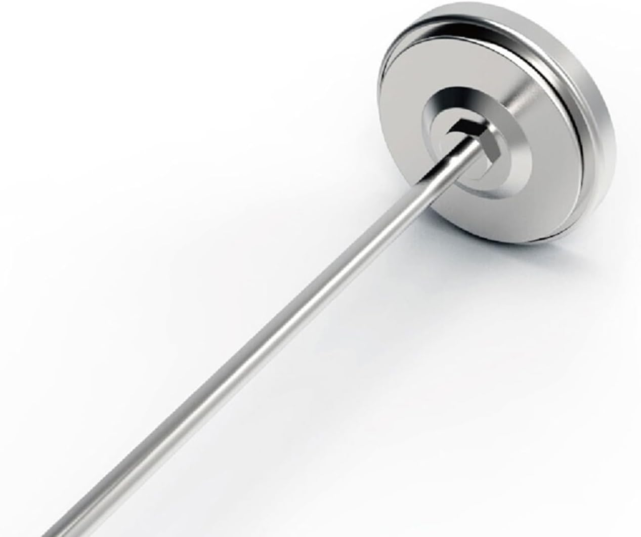 Kisangel Soil Thermometer, 19.6 Inch Compost Plant Waterproof Thermometer Probe for Garden Accurate Essential Measurement image number 1