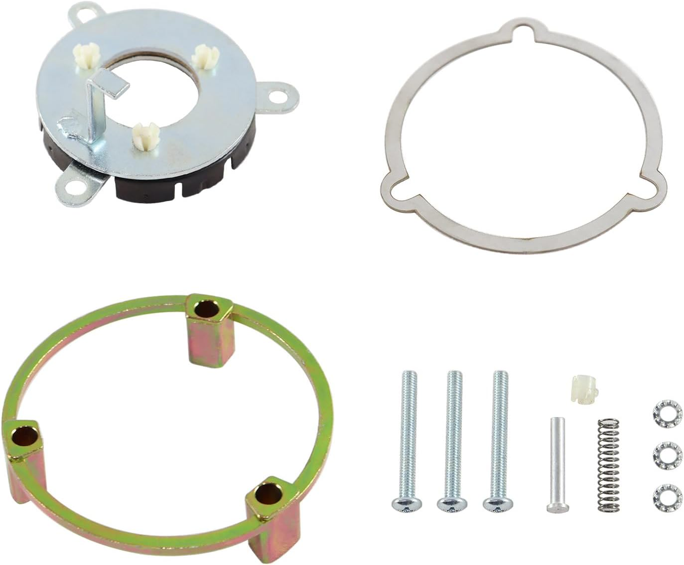 Horn Button Repair Kit with Tilt & Telescop Column Compatible with 1975 1977 1978 1979 1980 1981 1982 Chevy Corvette C3 Horn Contact & Spacer Tilt/Tele