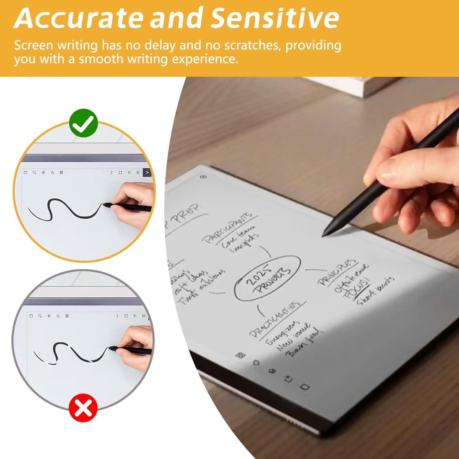 20 Tips Replacement Pen Tips for Remarkable 2 Pen with 4096 Pressure Sensitivity Pen Tips for Remarkable 2 Paper Tablet Marker with Tip Removal Tool image number 3