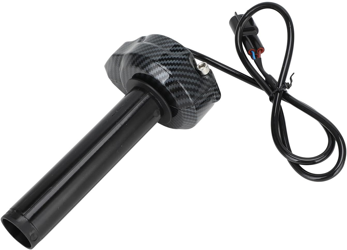 IUVWISN Electric Dirt Bike Throttle for Surron, Twist Handle Throttle Cable for Sur Ron Light Bee X LBX E-Ride Pro SS/S Imitation Carbon Fiber - Imitation Carbon Fiber image number 4