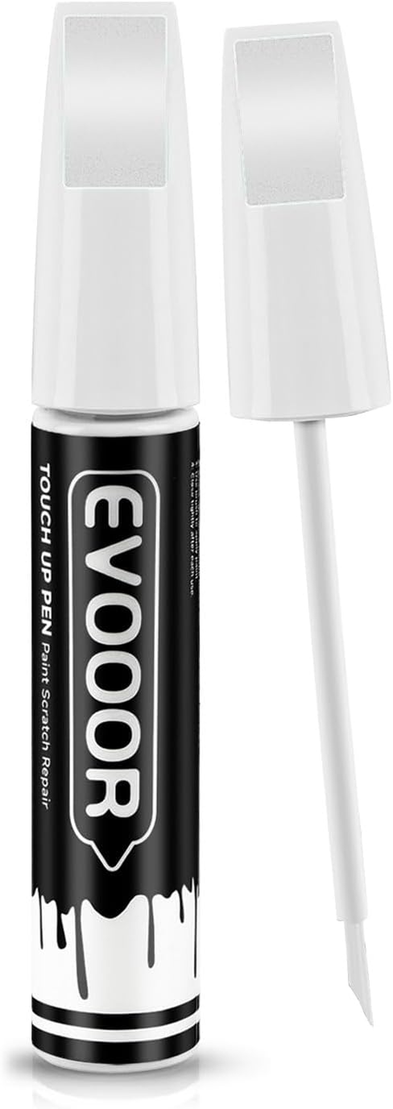 Touch up Paint Compatible with Audi Exact Match 2 in 1 Touch up Pen for Chips and Nicks Repair (Lbis White(Ly9C/T9))