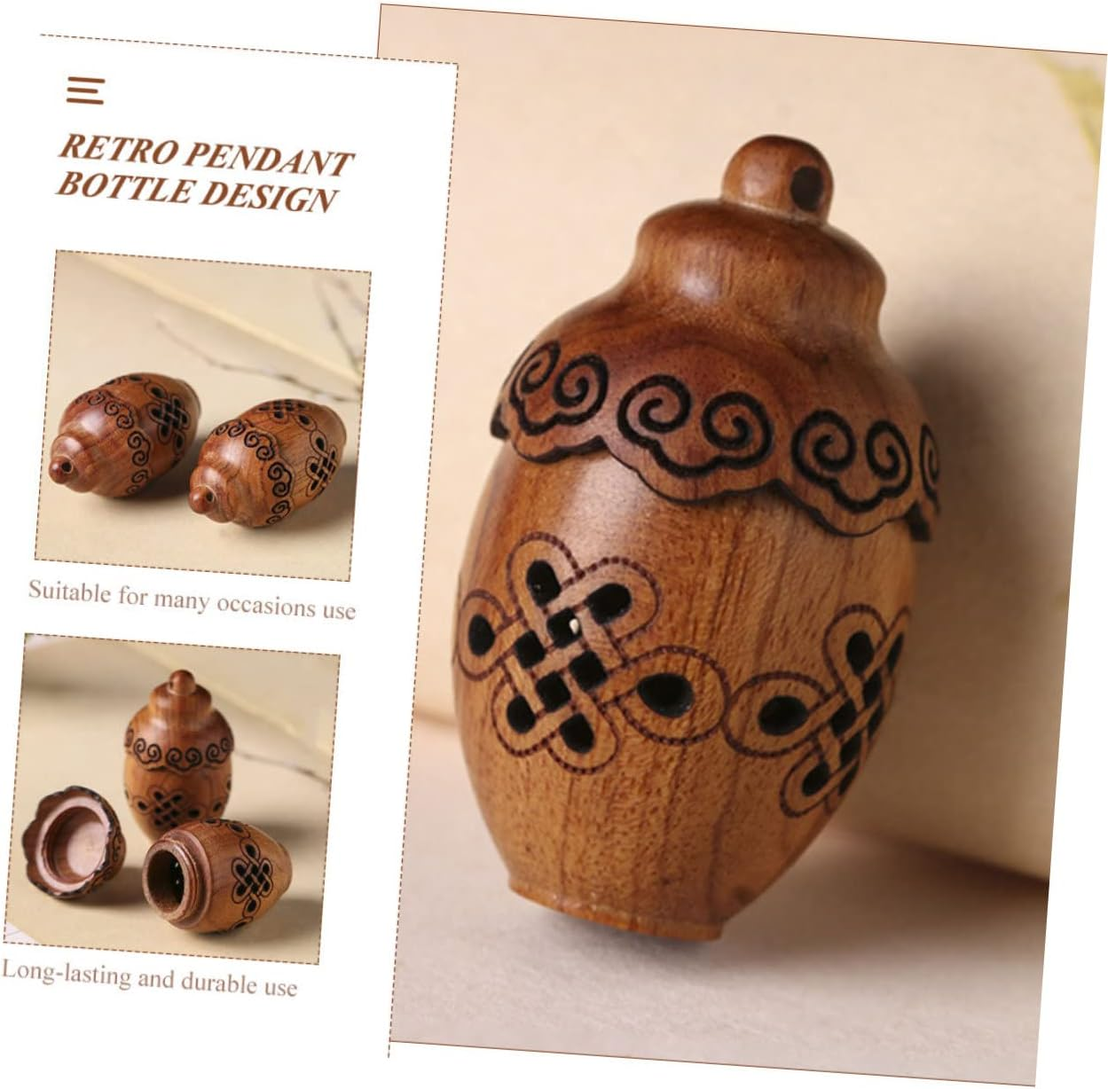 BESPORTBLE 5Pcs Hollow Bottle DIY Portable Fragrance Balls Bottle for Aromatherapy Diffuser for College Apartment Decor Essential Oil Ball image number 4