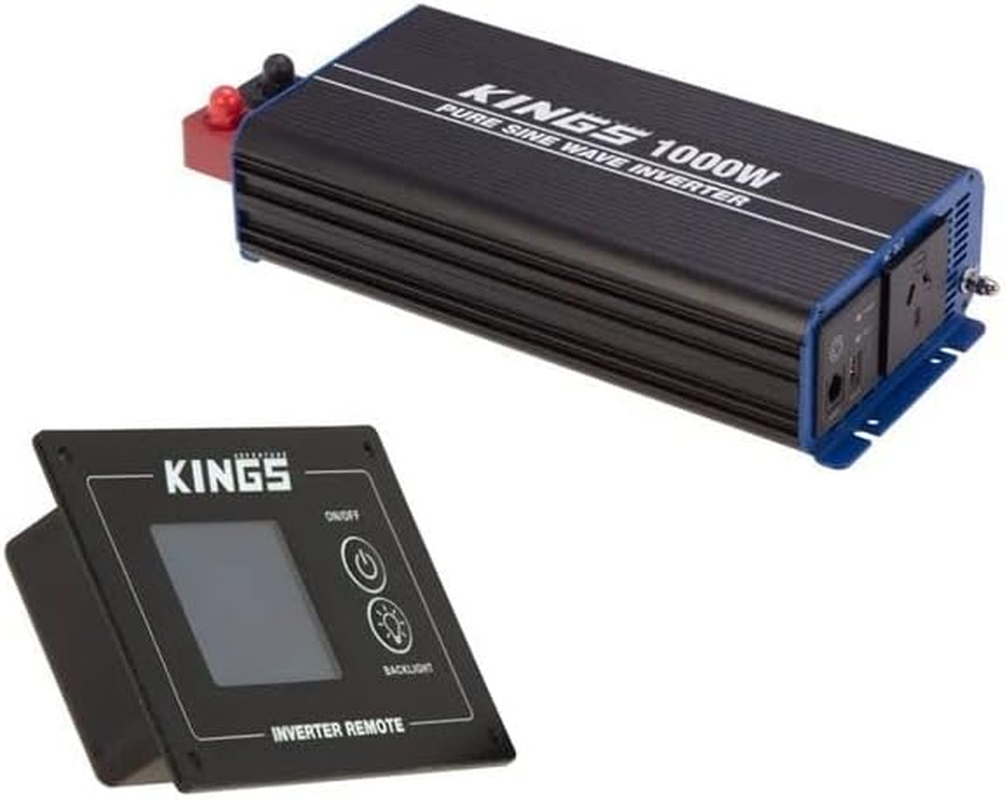 Kings 1000W Pure Sine Wave Inverter + Inverter Remote Display image number 2
