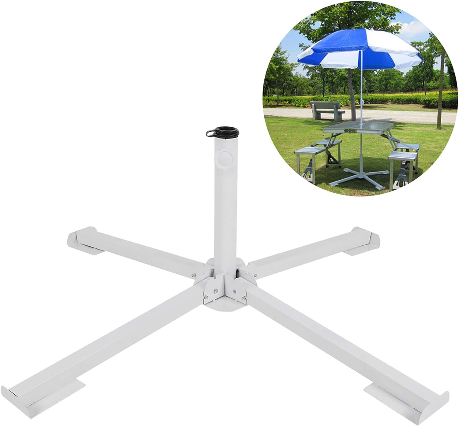 Umbrella Base, Umbrella Base Stand Beach Sun Umbrella Base Beach Umbrella Stand for Garden image number 3