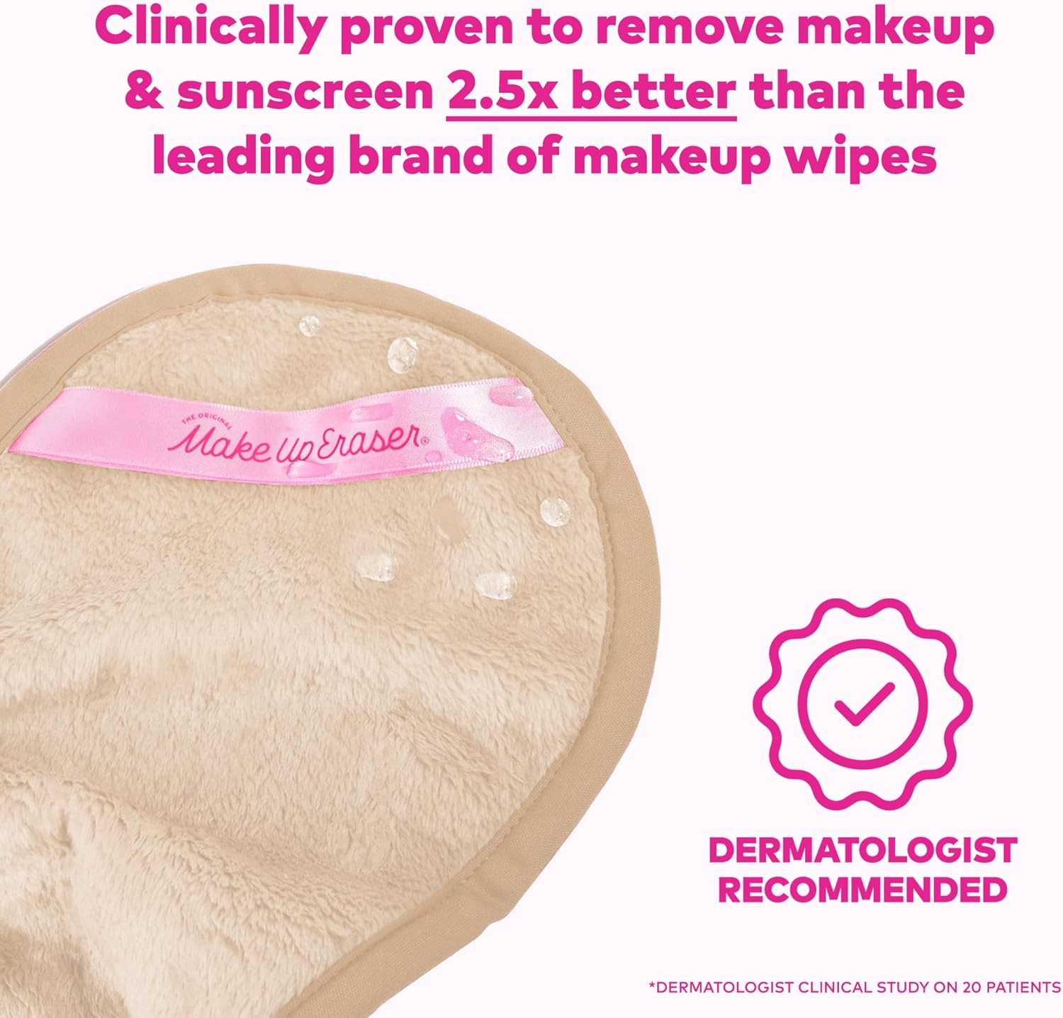 Makeup Eraser Makeup Eraser Remover Cloth - Mocha image number 4