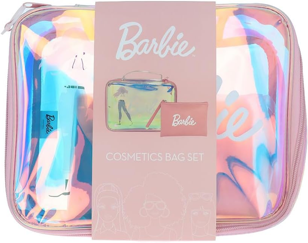 Mattel Barbie Cosmetic Bags 2-Pieces Set
