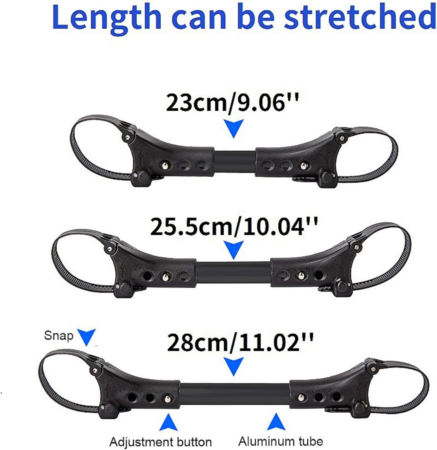 Weegeeks 3Pcs Universal Stroller Connector for Twins - Side by Side Pushchair Connector, Adjustable & Compatible with Most Strollers image number 3