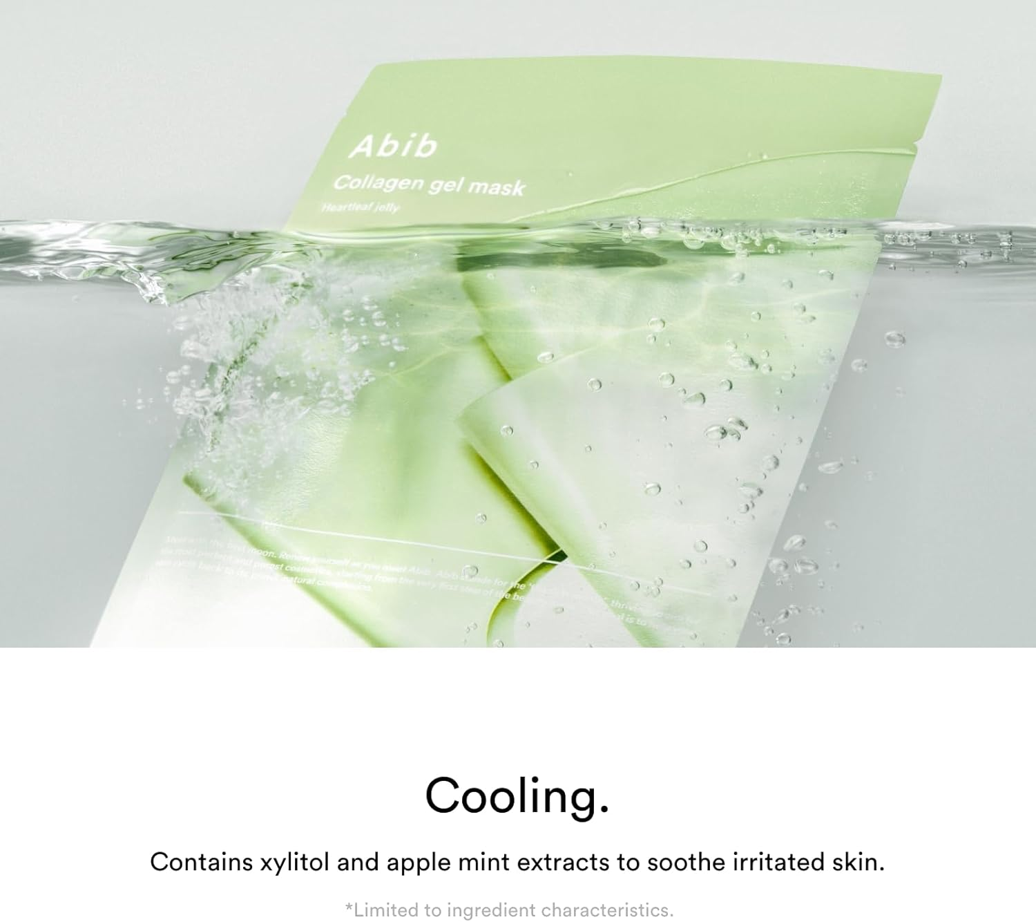 ABIB Collagen Gel Mask Heartleaf Jelly 35G X 1 Green image number 6