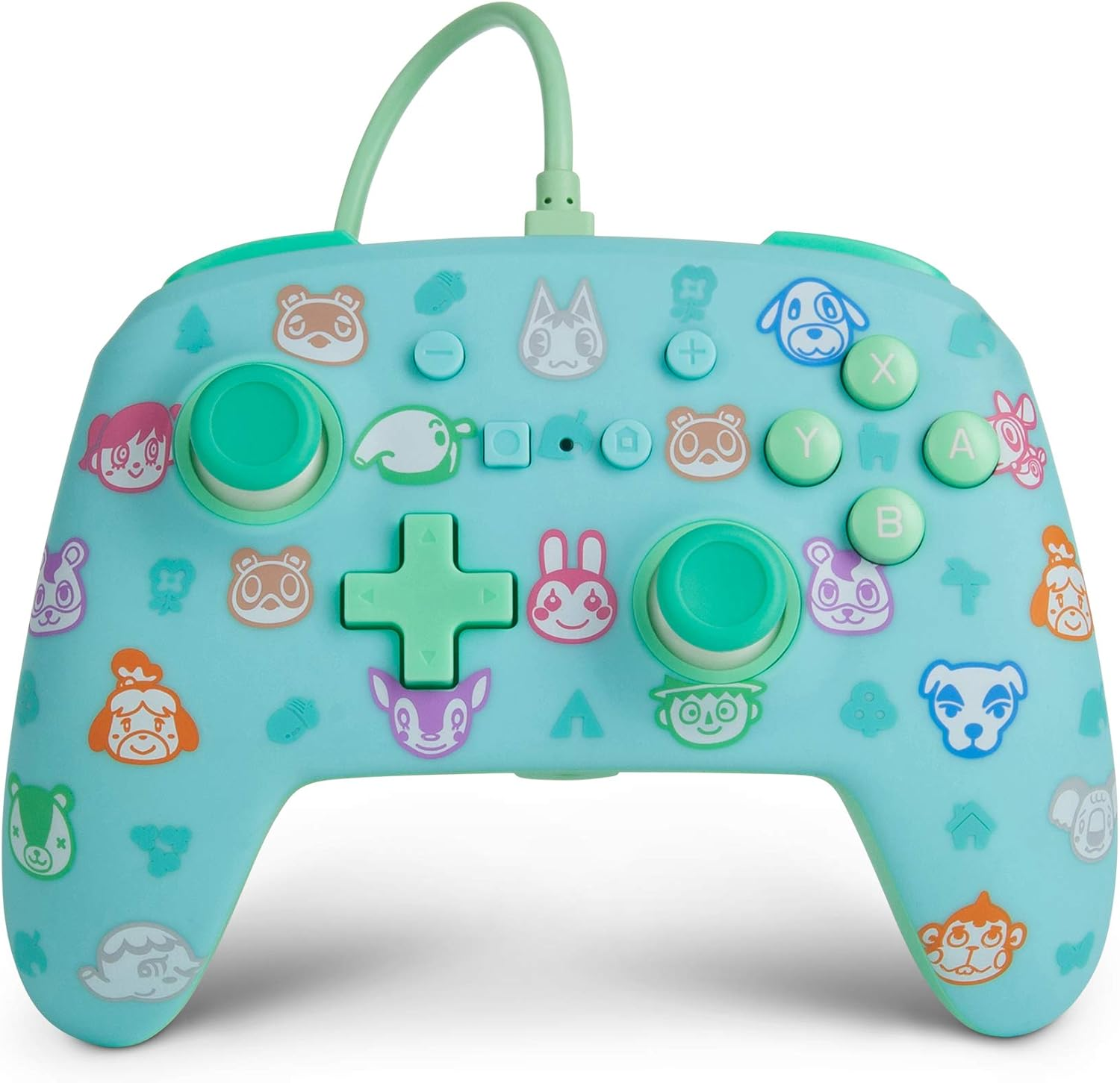 Powera Enhanced Wired Controller for Nintendo Switch - Animal Crossing