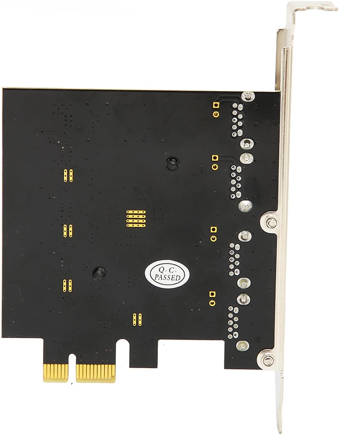 Dpofirs PCIE to USB3.0 4 Port Expansion Card, 4 X USB3.0, PCI Express USB Add in Card, PCI Express Expansion Card USB Card for 11 10 8 7 XP (32/64 Bit), Linux