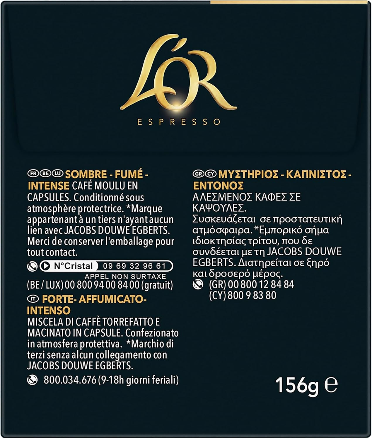 L'OR Espresso Onyx 30Pk X5 image number 5