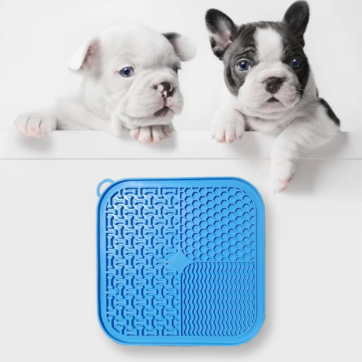 Dog Lick Mat Pad Boredom Buster Slow Feeder Bath Grooming Helper Silicone image number 5
