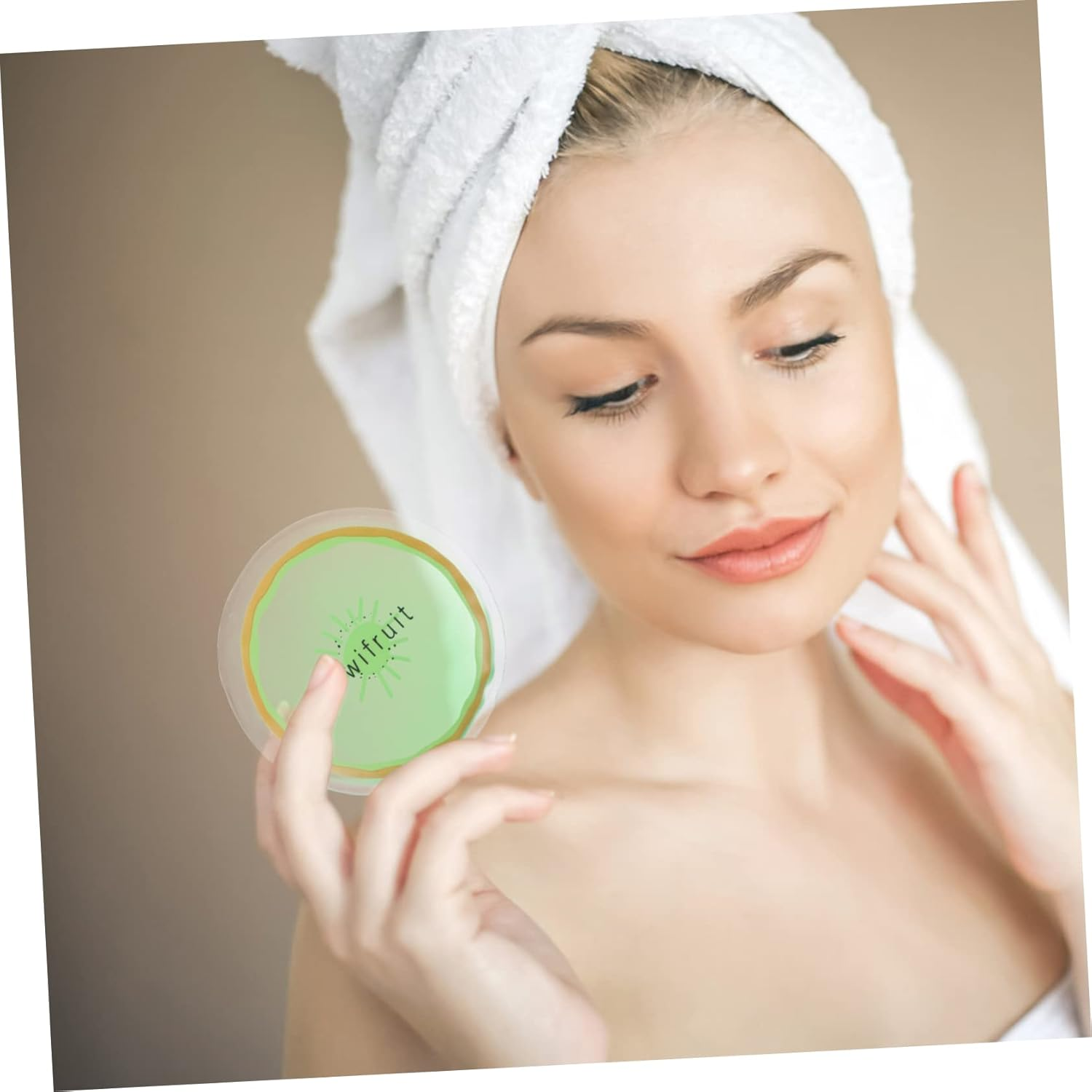 Gatuida 4Pcs Fruit Themed Ice Packs Reusable Gel Ice Packs for Decorative Cold Compresses Kiwi Watermelon and Injuries for Camping and Home Use image number 5