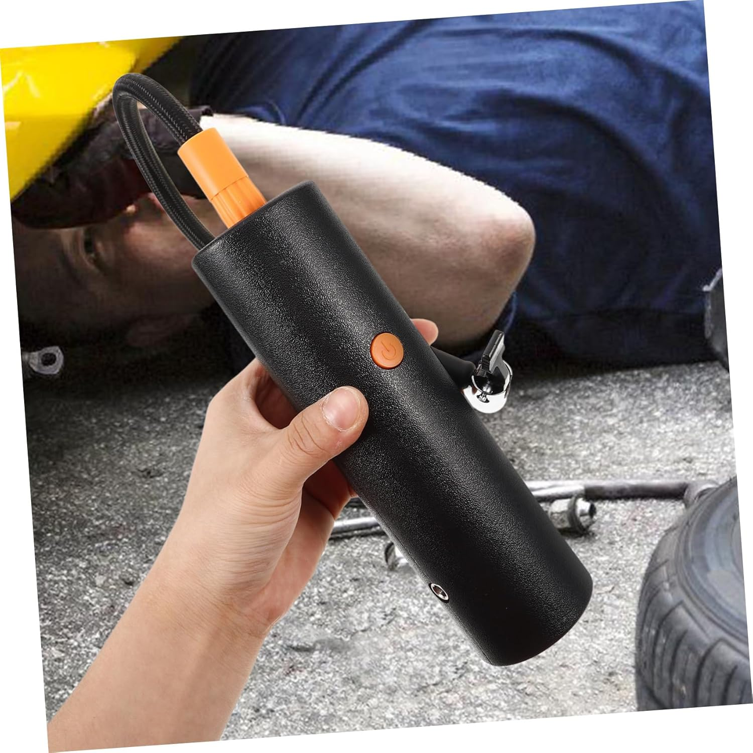 FELTECHELECTR Car Air Pump Portable Tire Inflator High Pressure Quick Inflation for Automotive Bike Motorcycle image number 2