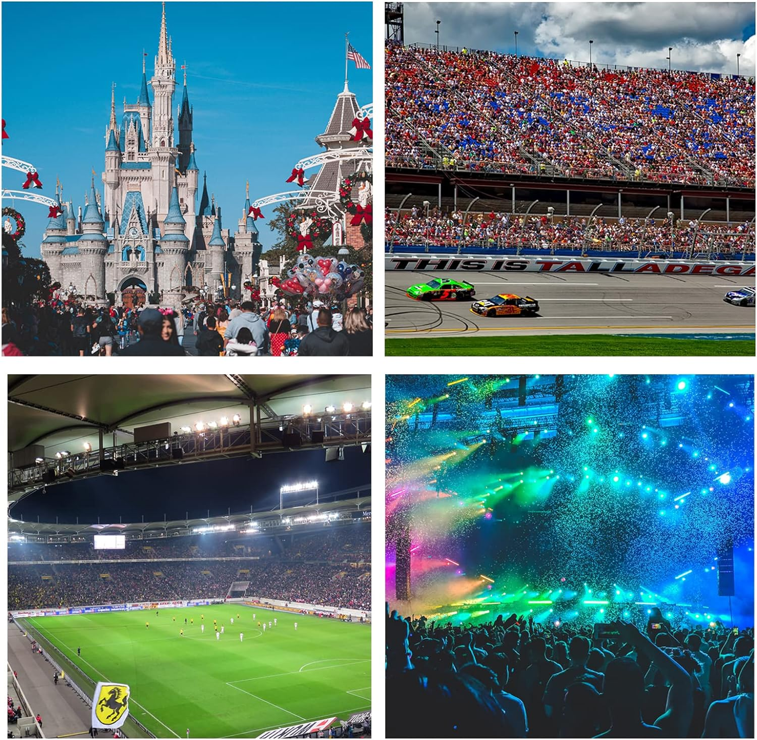 GOGO 50-Pack Bam Bam Thunder Sticks, Cheerleading Outfit, Inflatable Noisemakers