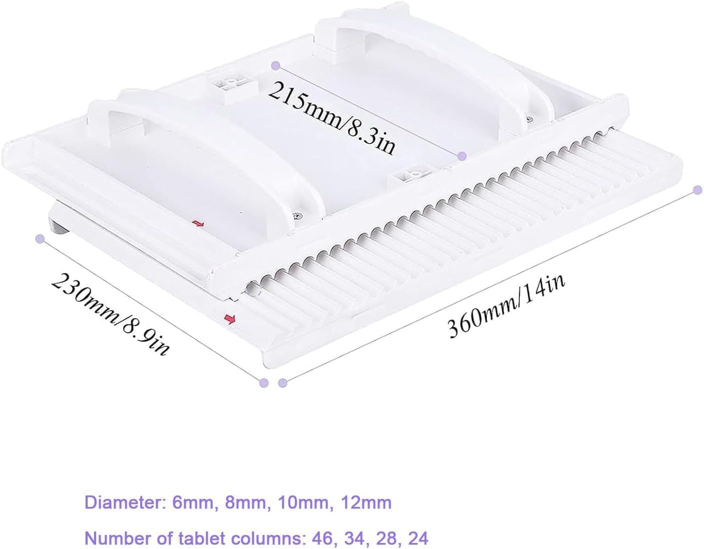 Manual Taro Ball Cassava Ball Maker, Tapioca Pearls Forming Maker, Commercial Boba Bubble Popping Taro Forming Machine, DIY Tapioca Pearl Making Machine for Milk Tea Shop, Home Kitchen(5Mm) image number 4