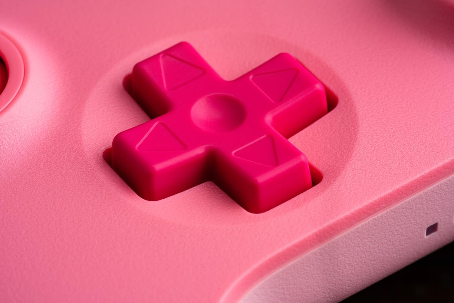 8Bitdo Ultimate 2C Hall Effect Joysticks Bluetooth Controller with Remappable L4/R4 Bumpers, 6-Axis Motion Control, Rumble Vibration and Turbo Function for Switch (Pink) - Blue image number 6