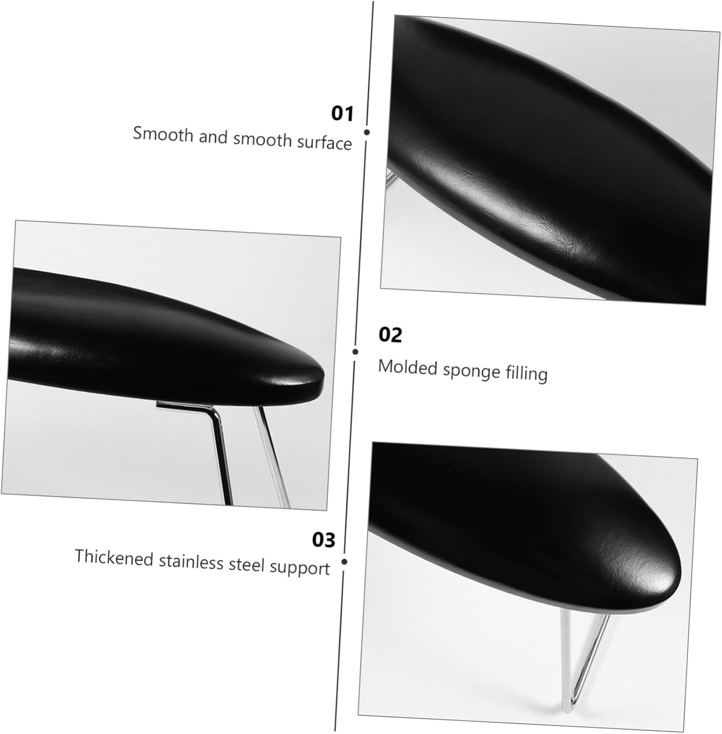 SHERCHPRY Portable Nail Hand Pillow Arm Rest Stylish Manicure Accessory Comfortable for Nail Salons Artists image number 6