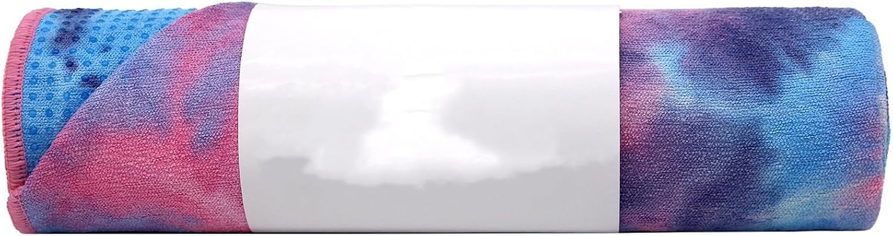 Hot Yoga Towel, Microfiber Non Slip Yoga Mat Towel, 183&times;63Cm, with Grip Dot Sweat Absorbent Towel, Foldable Skidless, for Hot Yoga, Pilates and Fitness image number 1