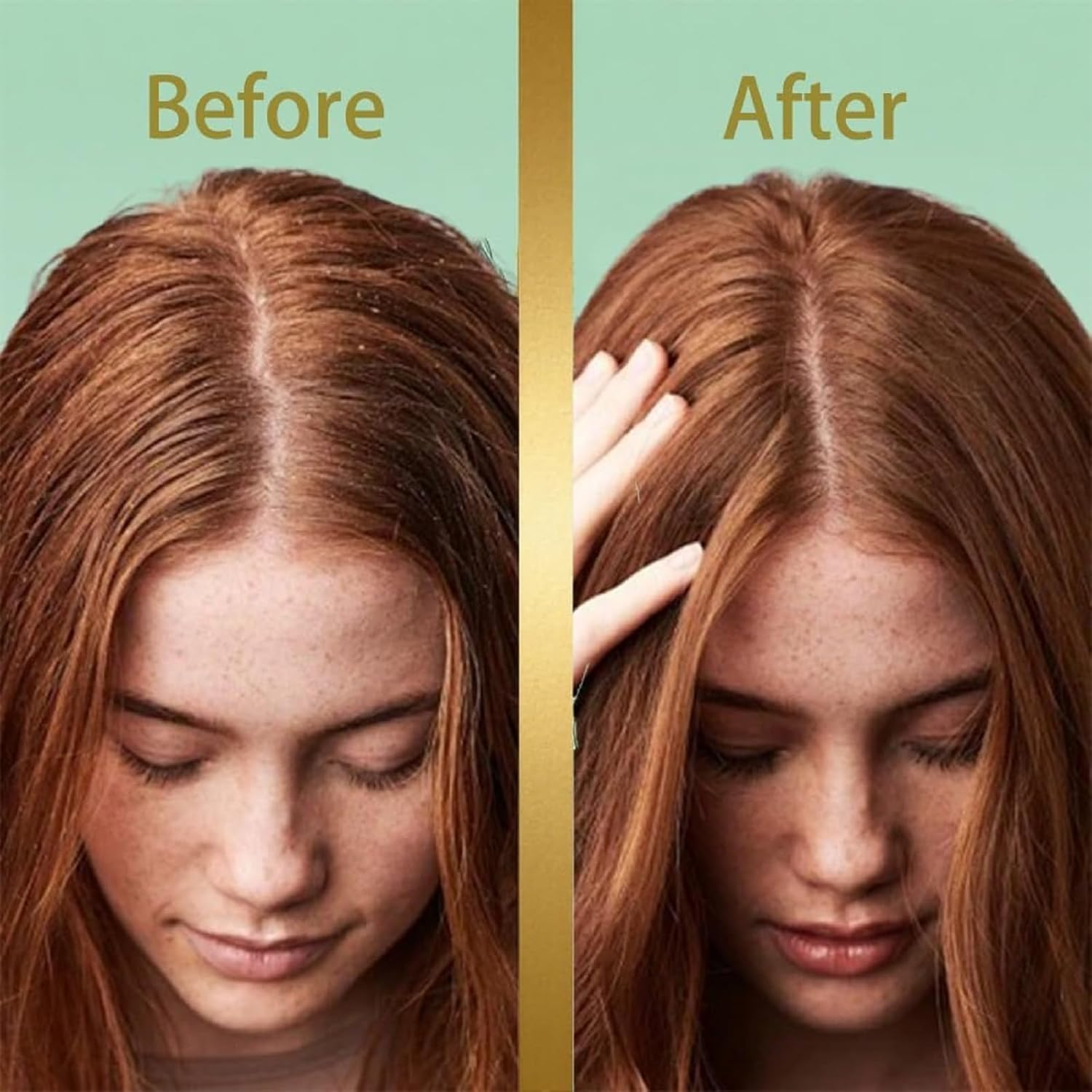 Nature Triangle Shampoo Bar, Nature Sevengreen Soap Shampoo, Plant-Based Solid Shampoos Bar, Calming & Strengthens Hairs, Gentle Cleansing & Nourishing Care for All Hair Types (1PCS) - 1Pcs image number 4