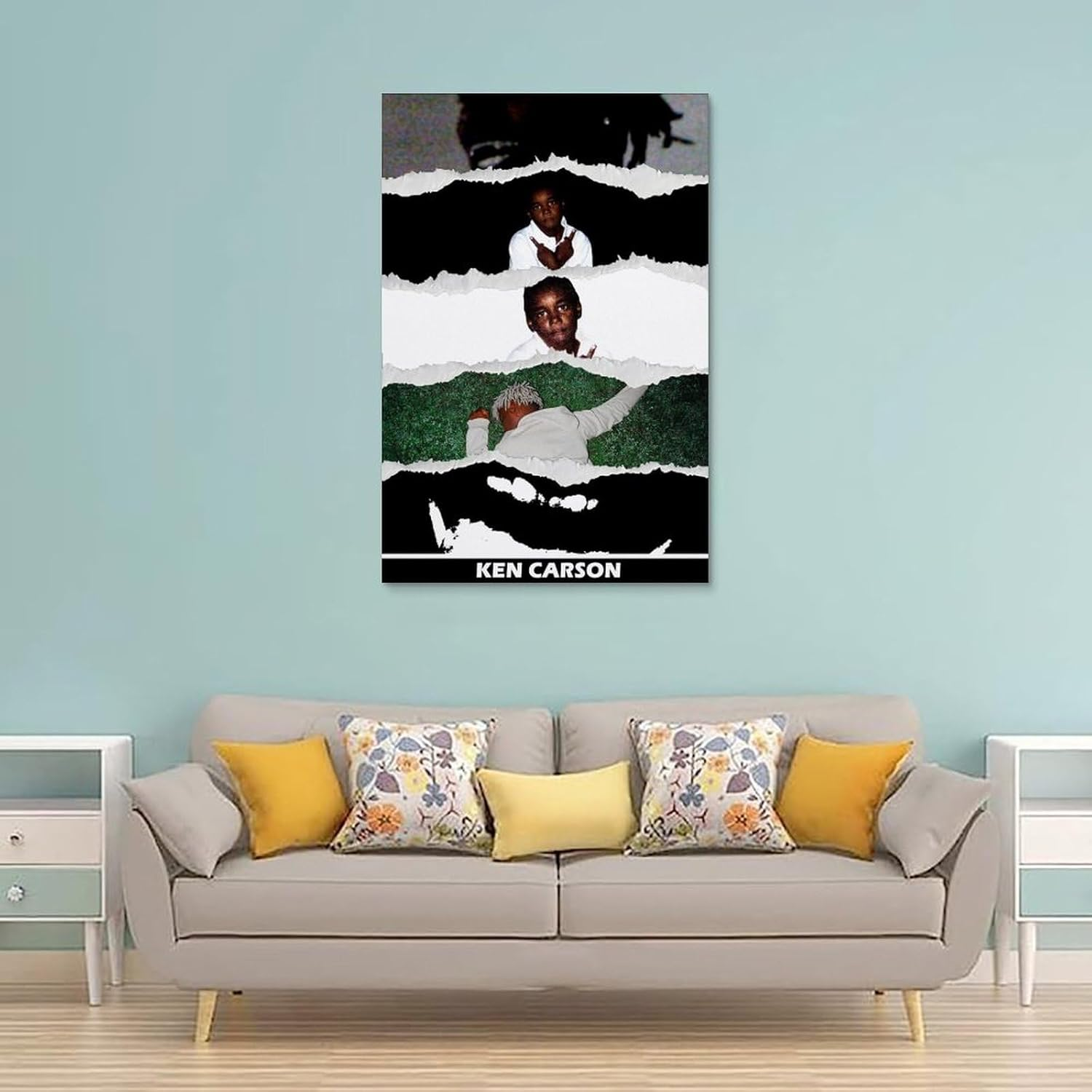 Ken Carson Poster Music Album Cover Poster Canvas Painting Wall Art Picture Home Decor Print for Bedroom Living Room Dorm Study Bar Office 12X18Inch(30X45Cm) image number 4