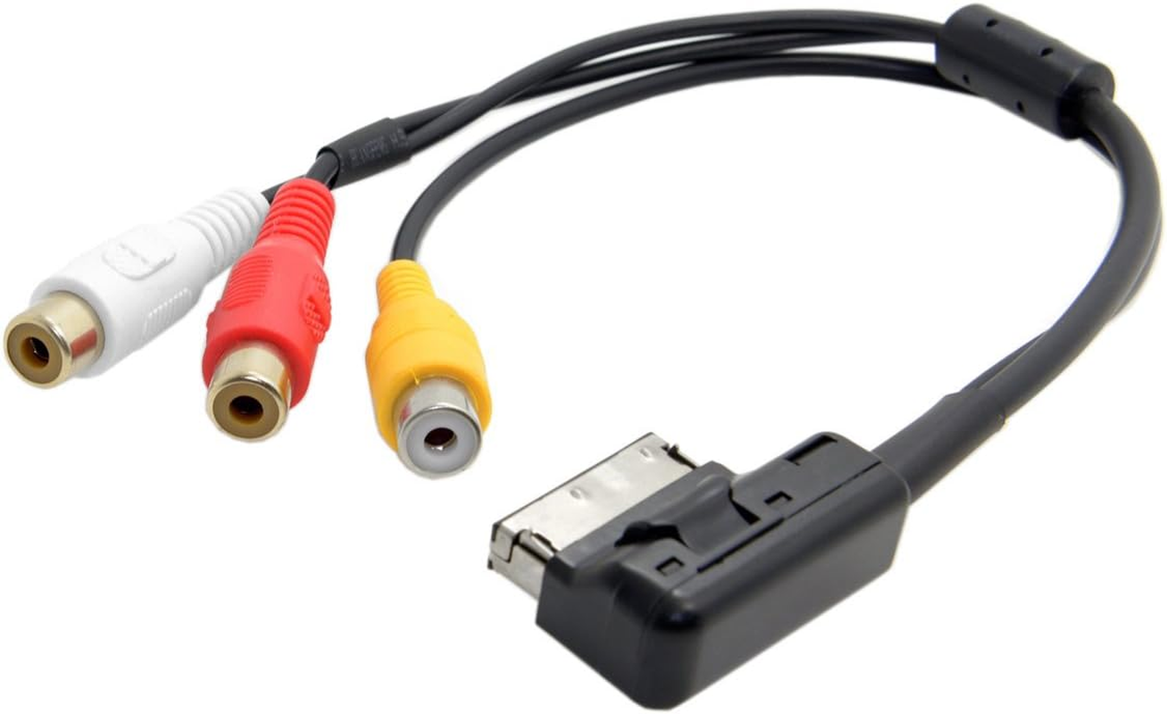 CY USB to Media in AMI MDI AUX Flash Drive Adapter Cable for Car