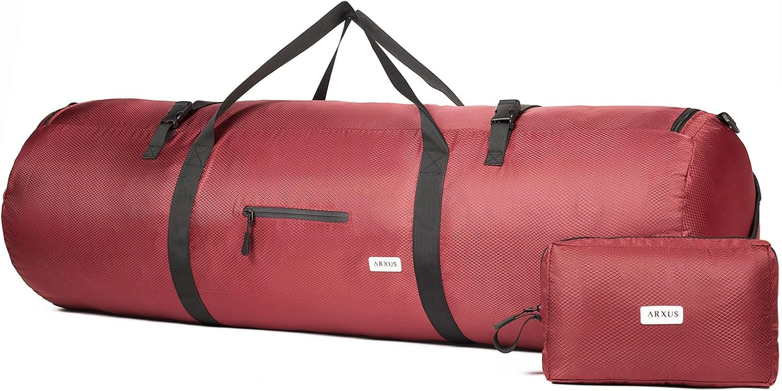 Arxus Sports Duffle Bag,90L/50L/30L Large Duffel Bag Men Women Foldable Holdall Bags with Shoulder Strap for Weekend Travel Sport Baseball Bat Tent Storage Camping image number 6