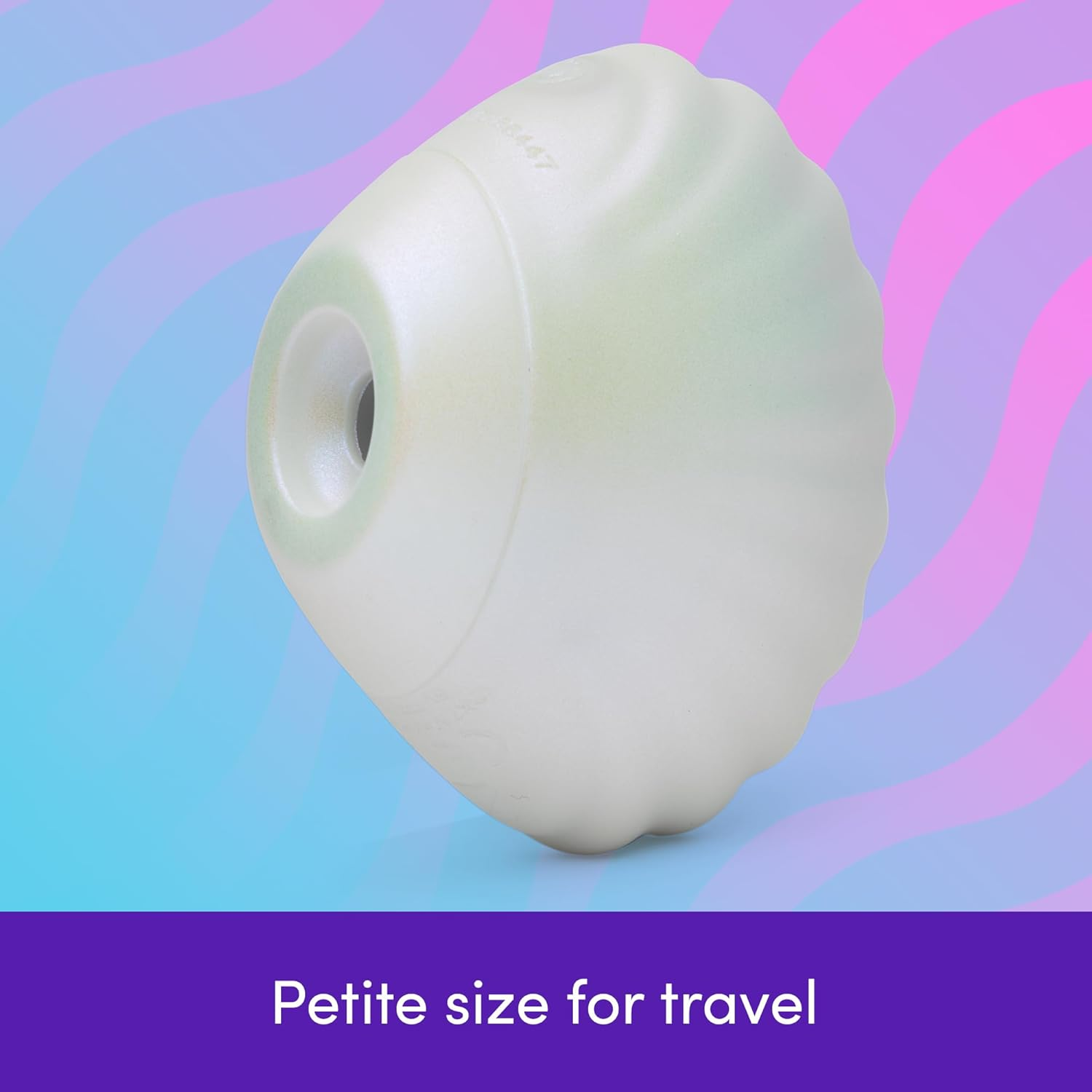 Lovehoney Venus Shell Clit Sucker &ndash; Pleasure Air Technology Clitoral Suction Vibrator for Women with 7 Intensity Levels &ndash; Silicone Clit Stimulator - Rechargeable & Waterproof Adult Sex Toy - White image number 5