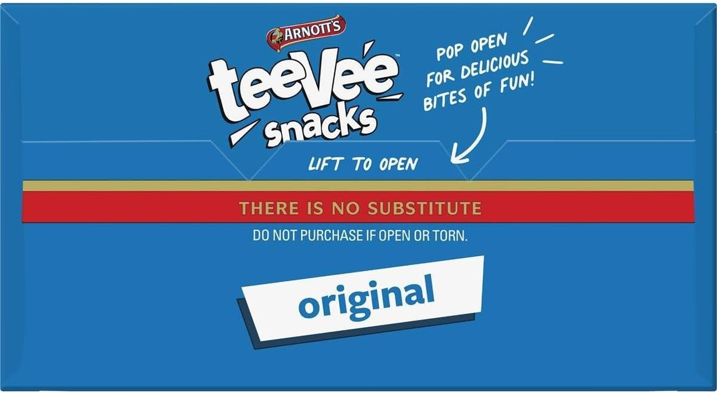 Arnott'S Teevee Original Snacks 175 G image number 1