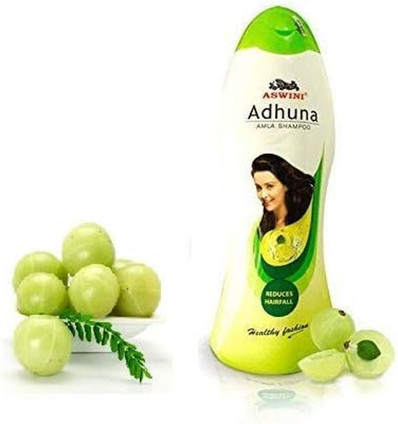 Aswini Adhuna Amla Shampoo 450 Ml (Pack of 1) image number 1