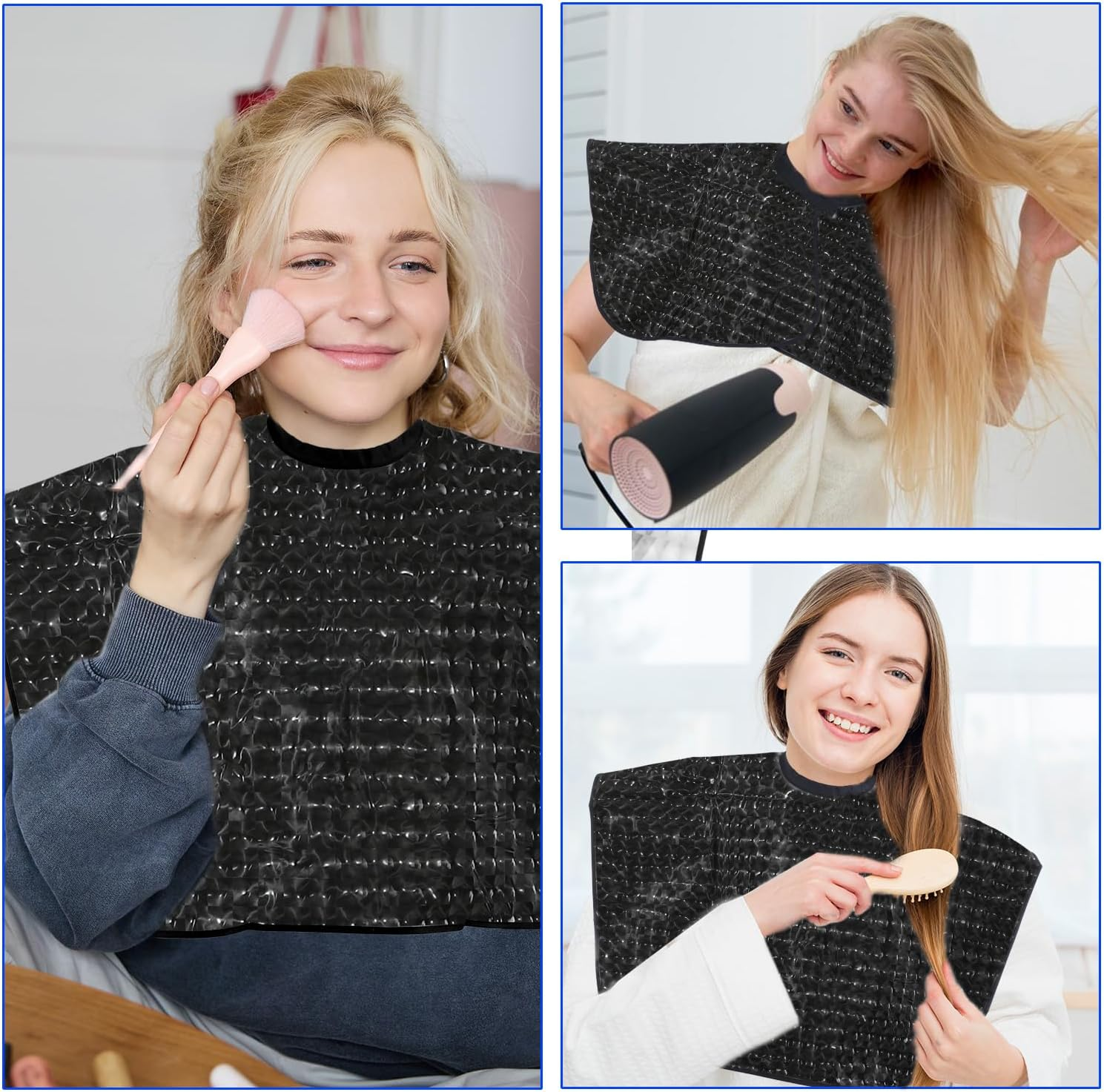 YBEATY Waterproof Post Surgery Shower Cape Cover Mastectomy Chest Shoulder Shower Protection Recovery Water Resistant Cape