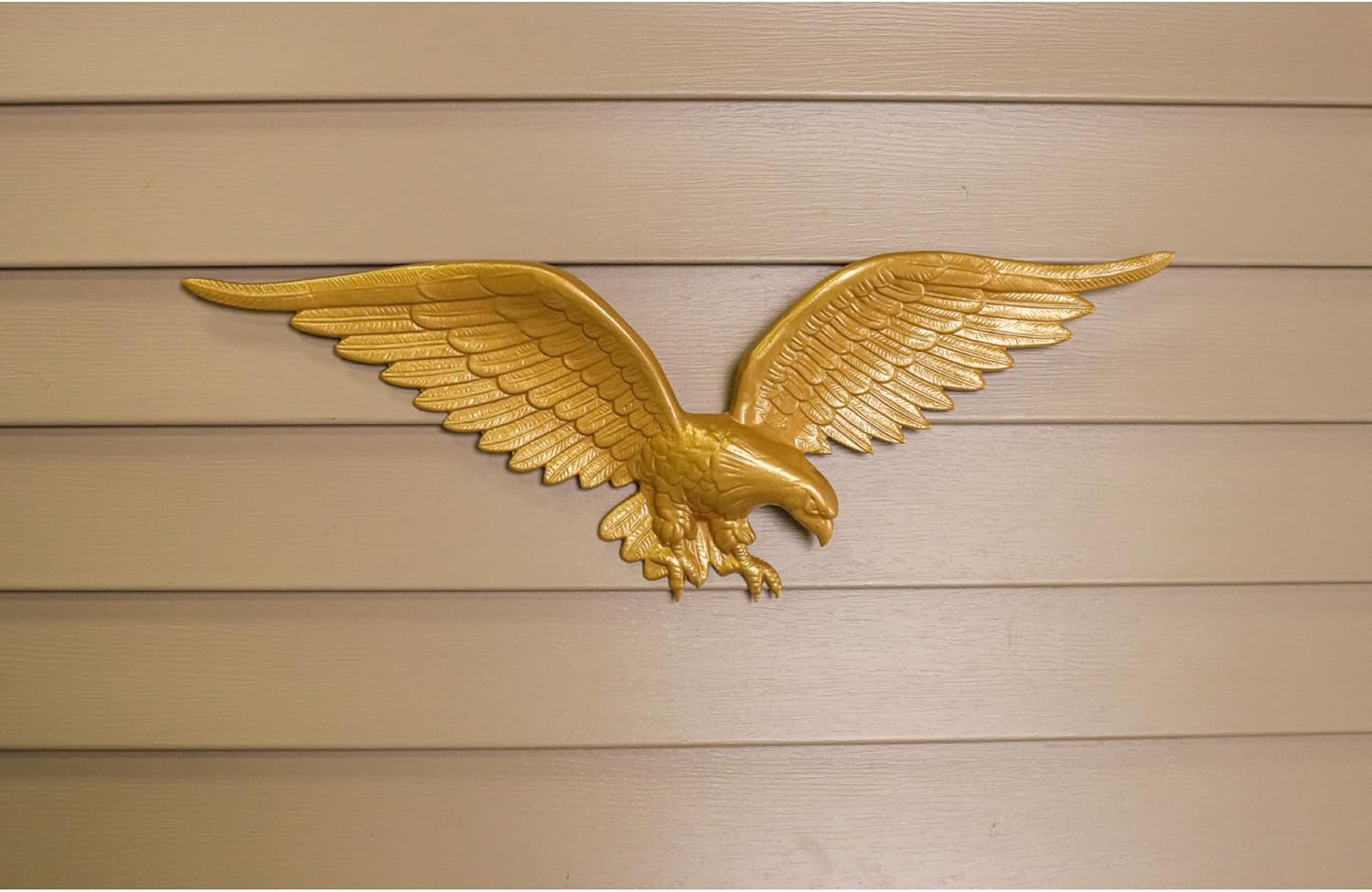 Montague Metal Products Flagpole Wall Eagle, 24-Inch, Gold image number 3