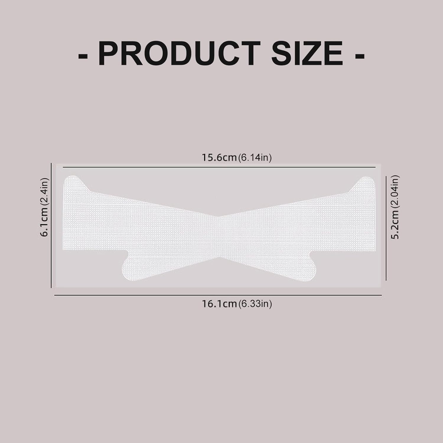 10 Pcs Tightening Bands Transparent Face Skin Tape anti Aging Safe Adhesive Elastic Neck Plaster Invisible Face Tightening Strip for Active Lifestyle - Color image number 6