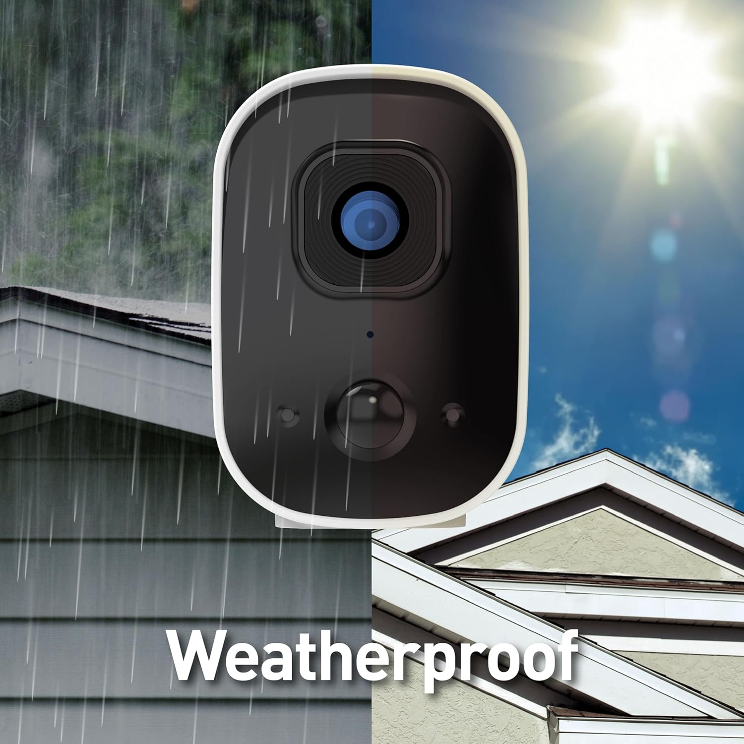Swann EVO Wireless 2K Security Camera with Solar Panel-100% Wire-Free,Set & Forget Solar Charging,120&deg; View,Night Vision,2-Way Audio,32Gb SD Card,No Subscription Needed,Weatherproof