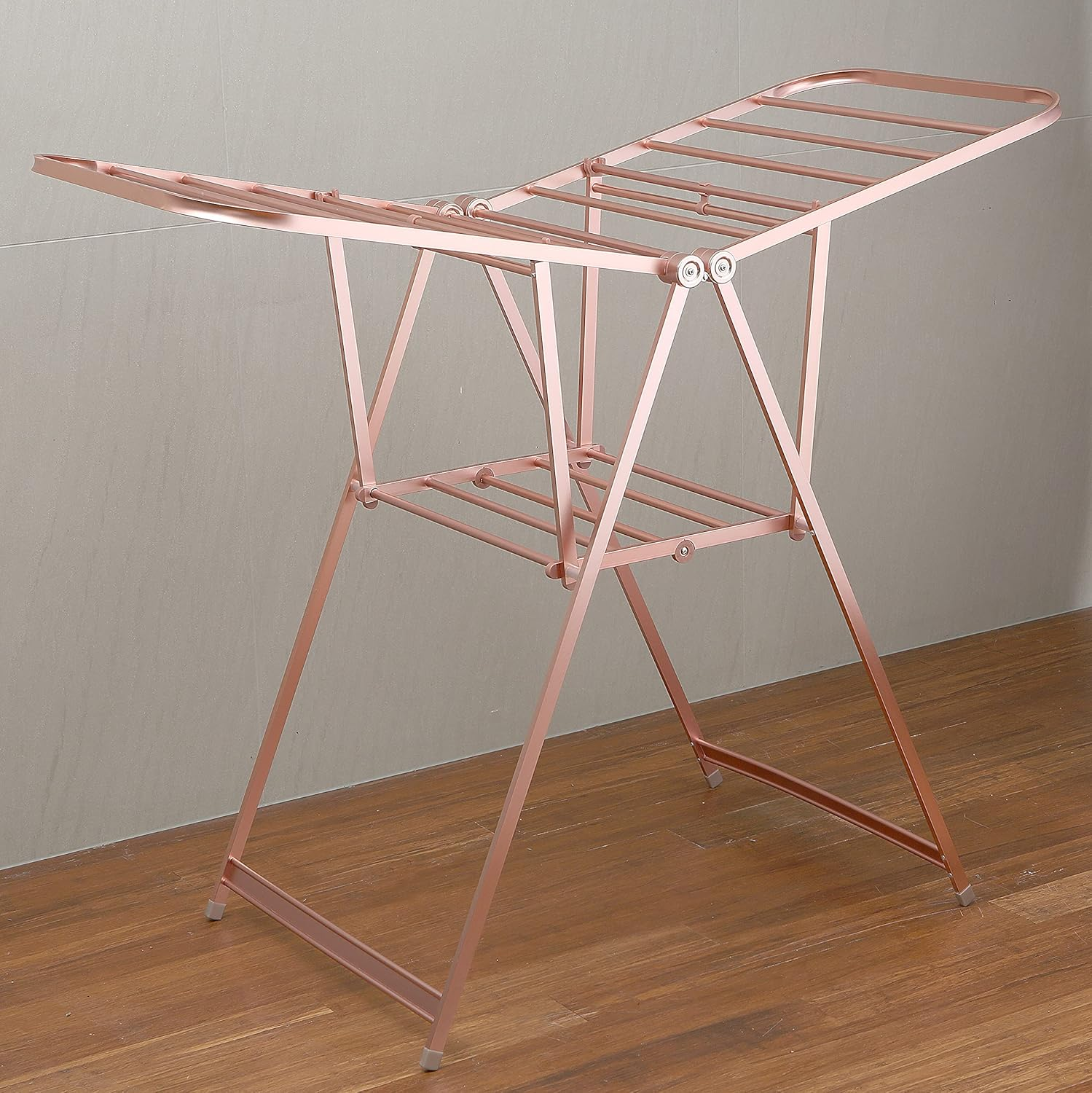 L.T. Williams a Frame Airer Premium Aluminum Airer 19 Rail Rose Gold 13M image number 5