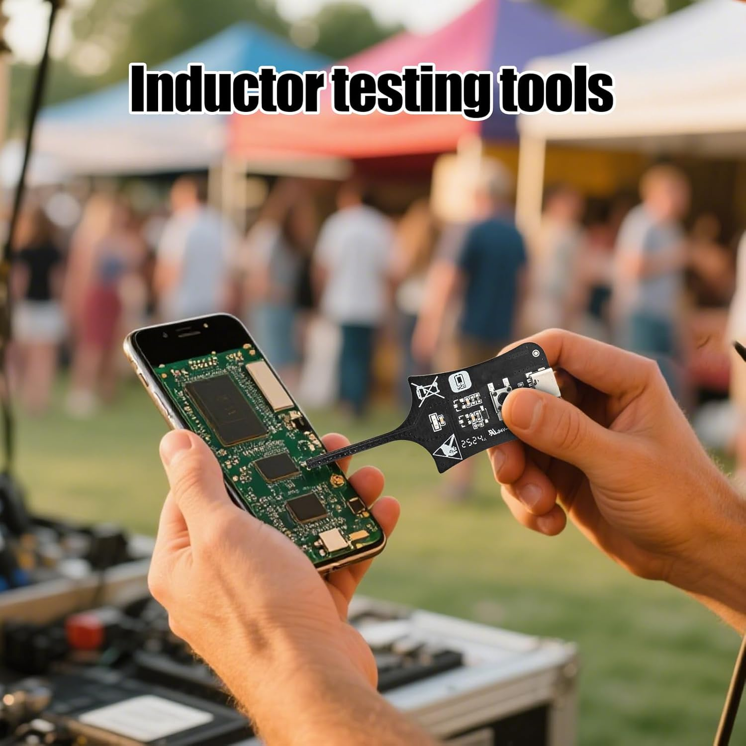 Electronic Motherboard Coil Tester | Motherboard Inductance Tester,Precise Detector for Maintenance Shop Professionals Mobile Phone Repair Beginner