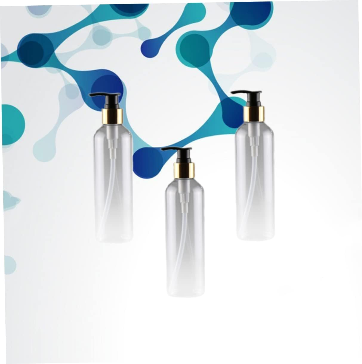 WOONEKY Airless Pump Bottles 250Ml Emulsion Bottle Plastic Refillable Dispenser for Travel image number 5