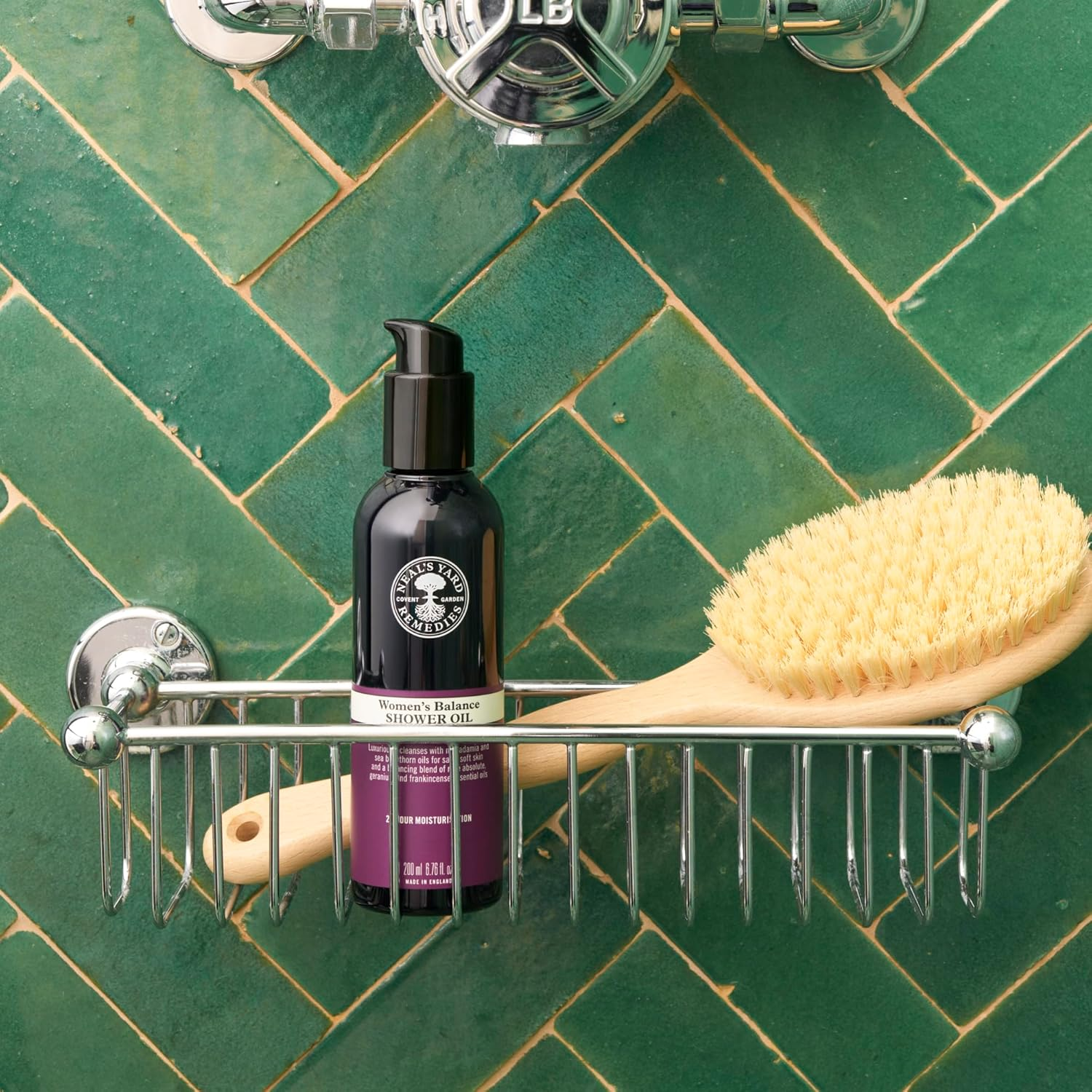 Neal'S Yard Remedies | Women'S Balance Shower Oil | Skin Moisturiser Gifts for Women | Nourishing Cleansing Oil with a Balancing Blend of Essential Oils | 200Ml image number 3