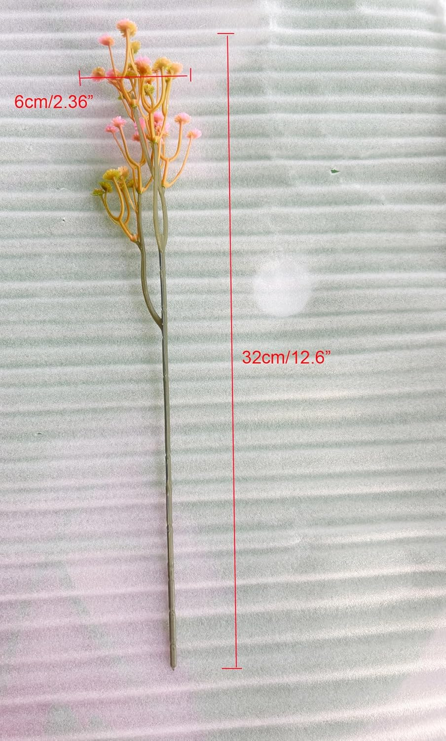 15 PCS Babys Breath Artificial Flowers Gypsophila Paniculata Faux Plant for DIY Centerpieces Wedding Party Floral Arrangement Home Decorations (Small Petals,Pink) - Purple image number 5